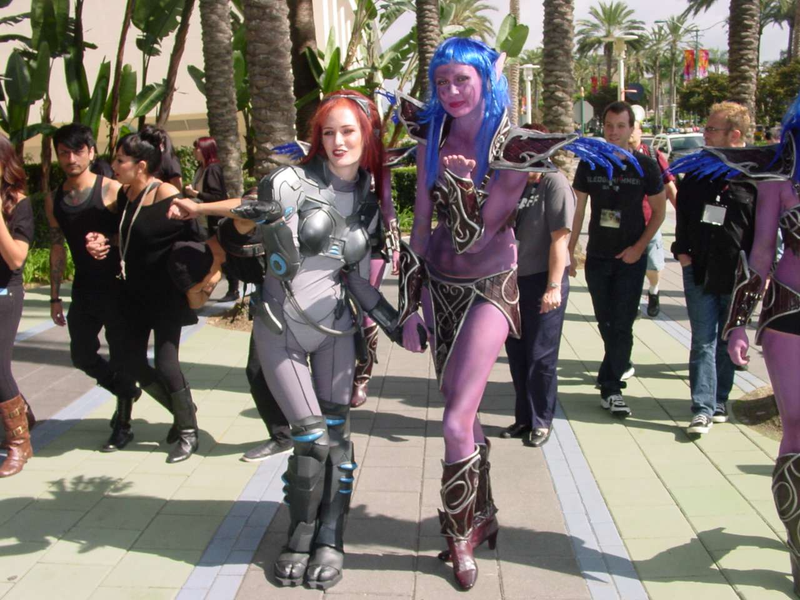 Illustration for article titled BlizzCon 2010 Cosplay Blowout Part Two: Trolling For Chicks
